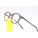 Lunettes de vue mixte CLEMENT LUNETIER EUGENE CHENE CENDRE
