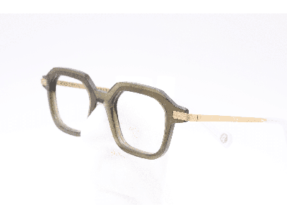 Lunettes de vue mixte CLEMENT LUNETIER GABIN KAKI