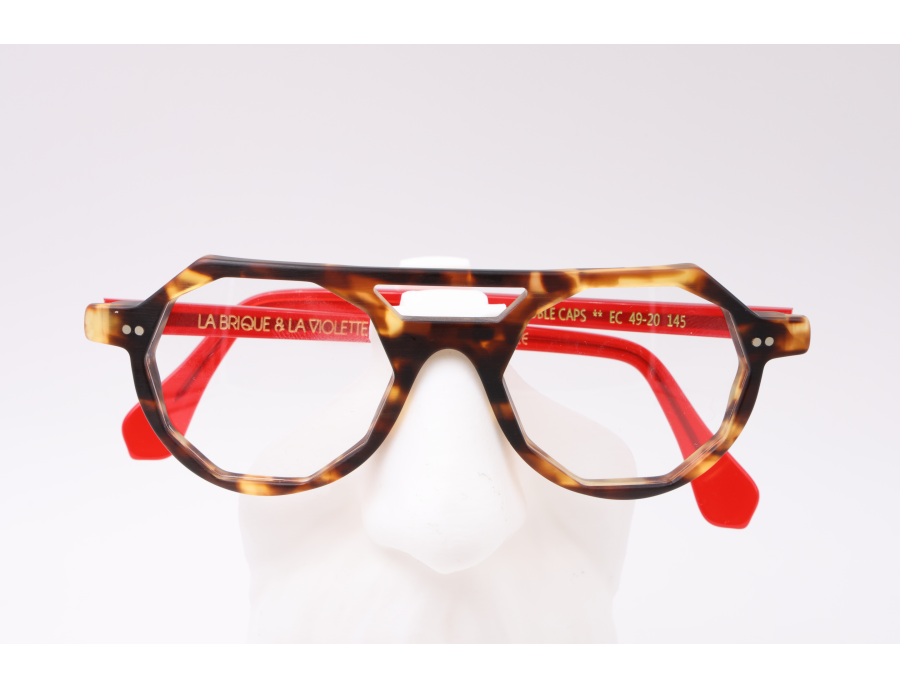 Lunettes de vue mixte LA BRIQUE ET LA VIOLETTE DOUBLE CAPS EC