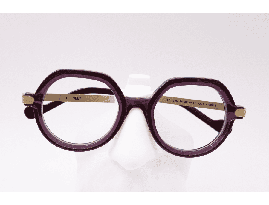 Lunettes de vue femme CLEMENT LUNETIER AVA F8 49 PURPLE