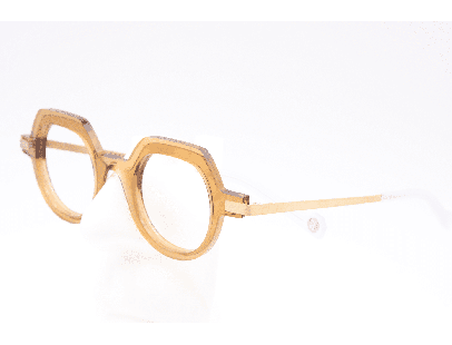 Lunettes de vue mixte CLEMENT LUNETIER ELOISE MARRON