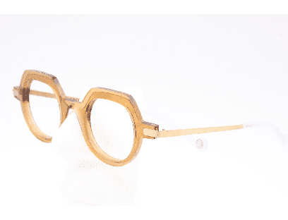 Lunettes de vue mixte CLEMENT LUNETIER ELOISE MARRON