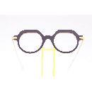 Lunettes de vue mixte CLEMENT LUNETIER PRISMA 28 AUBERGINE