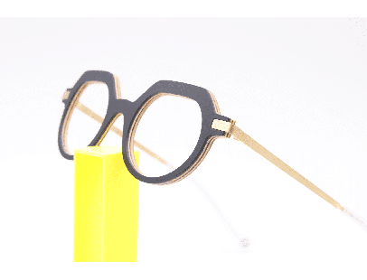 Lunettes de vue mixte CLEMENT LUNETIER PRISMA 1 NOIR