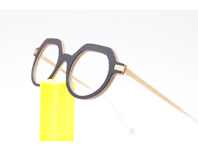 Lunettes de vue mixte CLEMENT LUNETIER PRISMA 1 NOIR