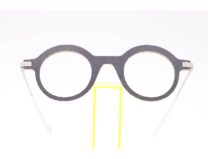 Lunettes de vue mixte CLEMENT LUNETIER ARSENE CHENE CENDRE – Valenciennes
