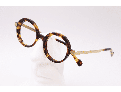 Lunettes de vue femme CLEMENT LUNETIER AVA F7 48 ECAILLE MARRON