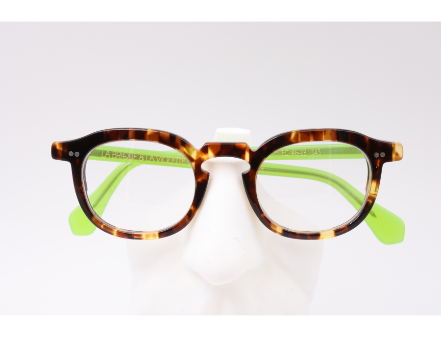 Lunettes de vue femme LA BRIQUE ET LA VIOLETTE NIEL EC