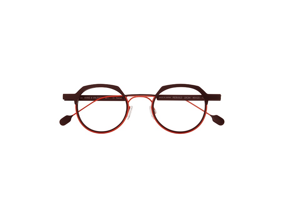 Lunettes de vue mixte ANNE & VALENTIN REBUILD 22C54