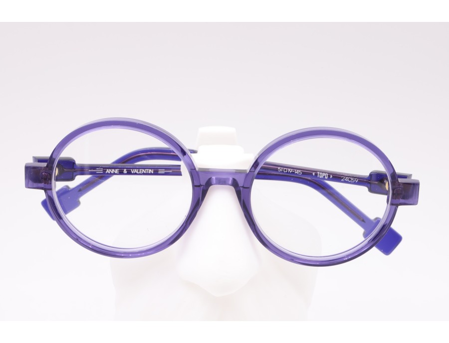 Lunettes de vue mixte ANNE & VALENTIN TOPO 24C59