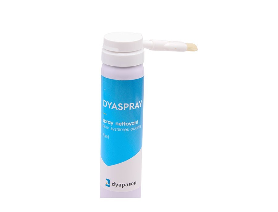 Produit d’entretien auditif SPRAY NETTOYANT DYASPRAY 110 75 ML N2 DYAPASON AUDITION SUIN