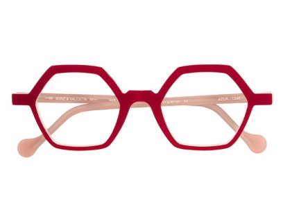 Lunettes de vue femme ANNE & VALENTIN AZUR 1246 – Valenciennes