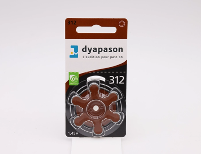 Piles DYAPASON 312 X6 RAYOVAC X6 (DYA) – Valenciennes